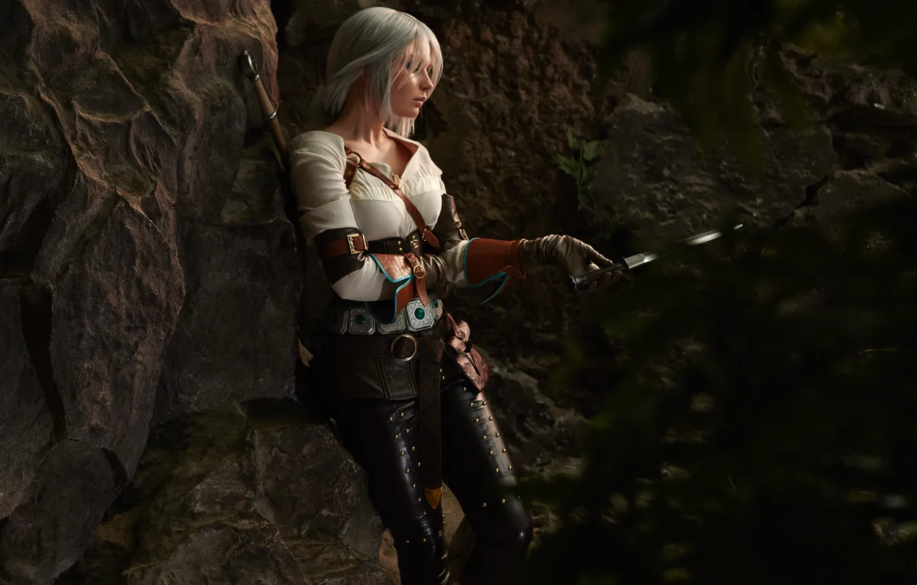 Photo wallpaper cosplay, cosplay, Character, The Witcher 3: Wild Hunt, The Witcher 3: Wild Hunt, CRIS, Cirilla, …