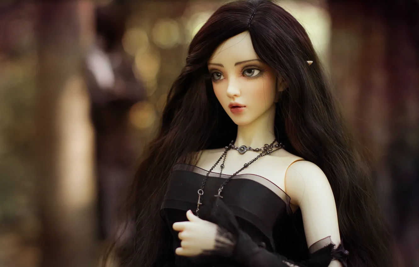 Photo wallpaper hair, elf, doll