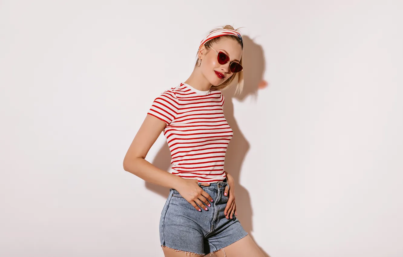 Photo wallpaper girl, fashion, hair, fun, Happy, female, hairstyle, feminine