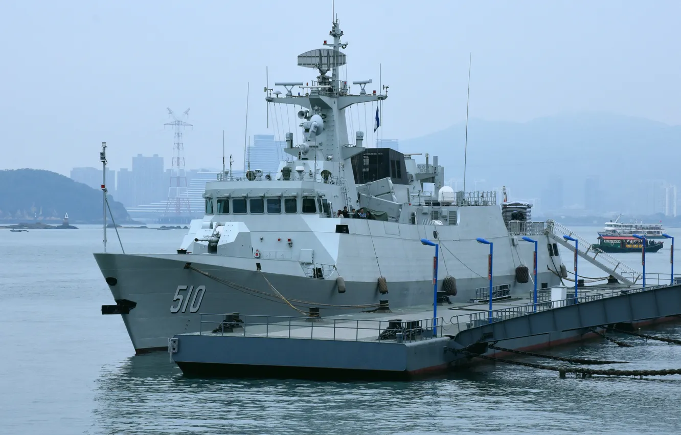 Photo wallpaper China, Corvette, Ningde