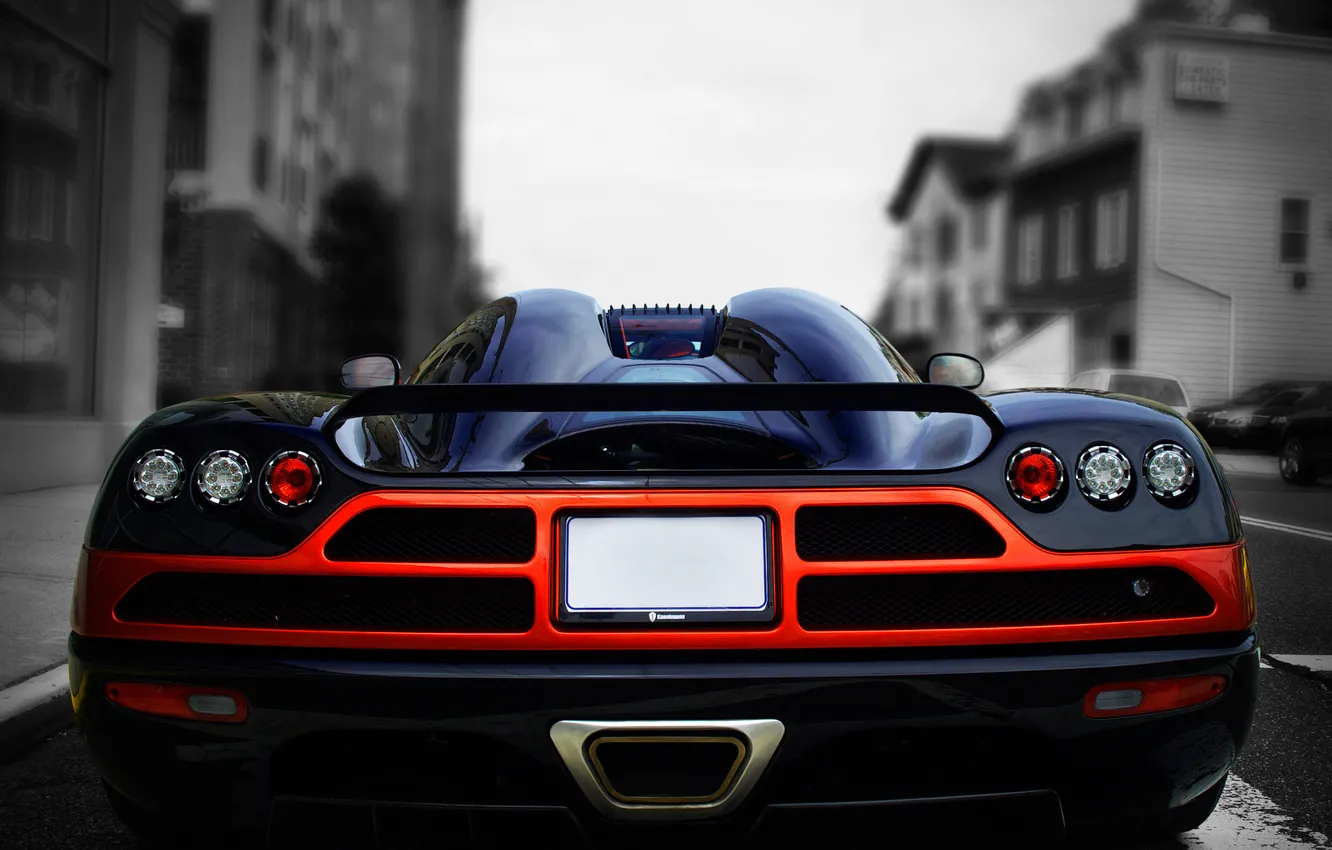 Photo wallpaper Koenigsegg, CCX, back