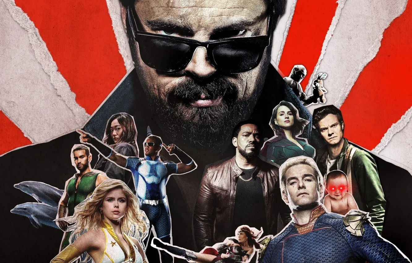 Photo wallpaper movie, Characters, tv series, The Boys