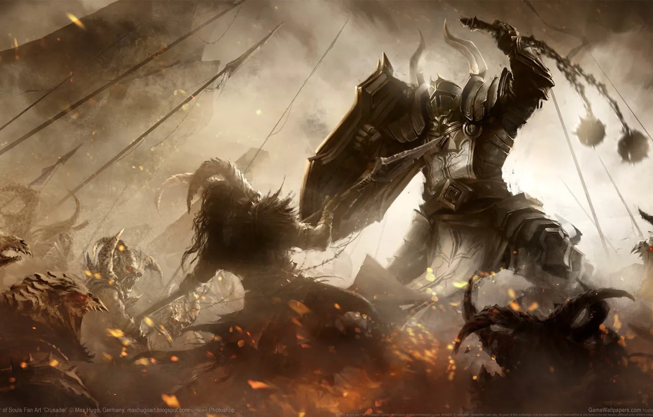 Photo wallpaper art, fan, Diablo3, reaper o fsouls
