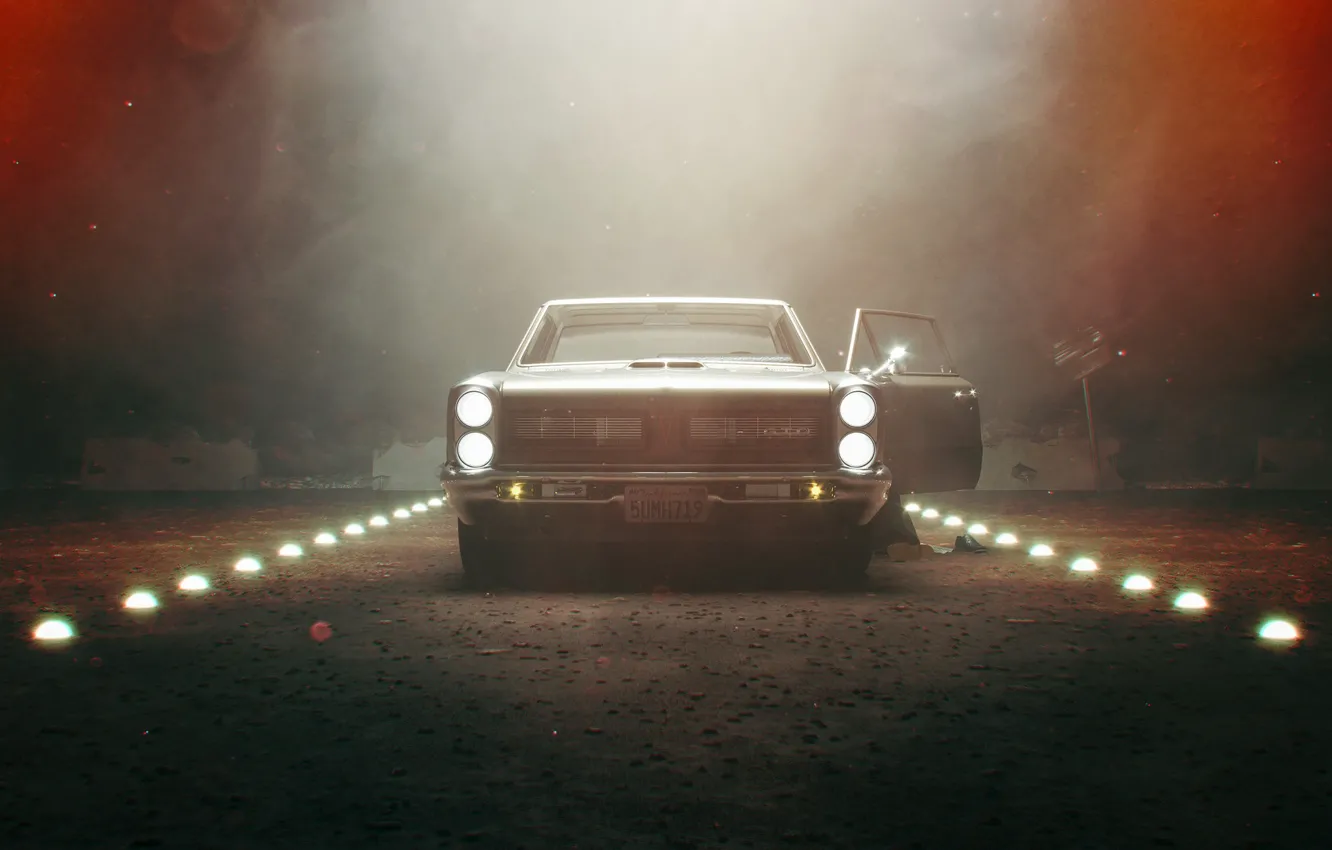 Photo wallpaper machine, auto, 1965, Pontiac, GTO, Pontiac GTO, Stranger Things, Transport & Vehicles