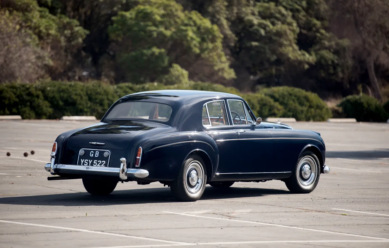 Photo wallpaper Bentley, Continental, car, beautiful, Bentley, 1957, Saloon by Mulliner