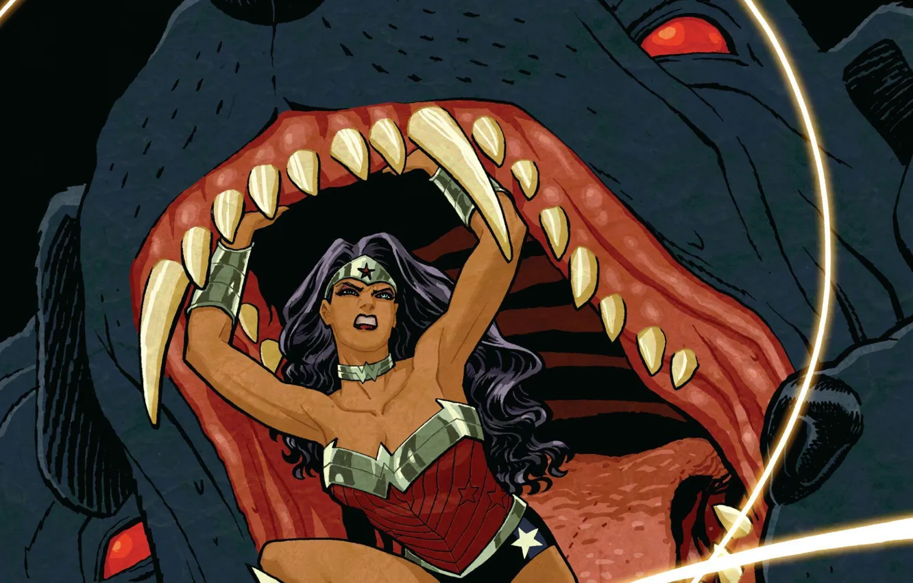 Photo wallpaper Wonder Woman, DC Comics, Diana, Diana, Amazon, Wonder Woman