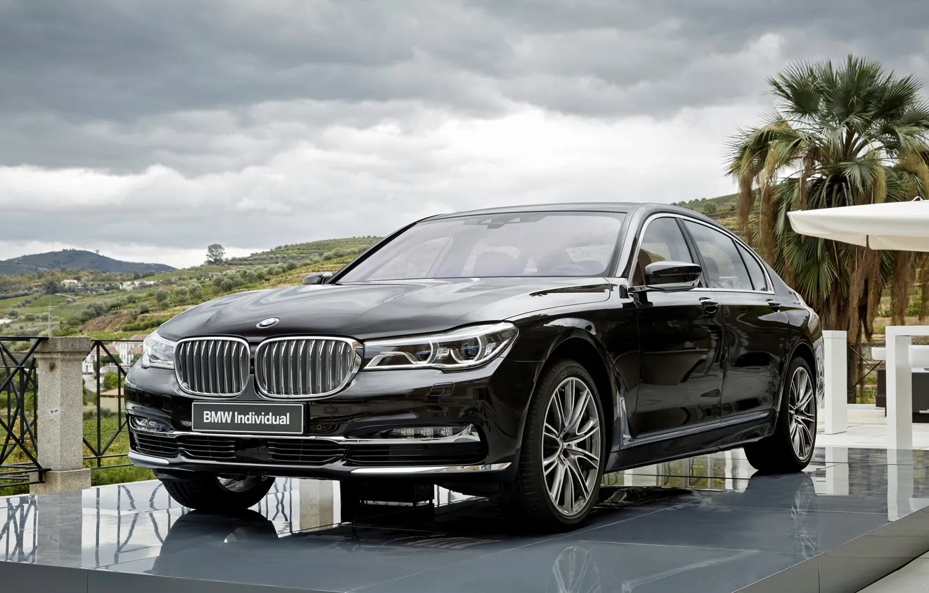 Photo wallpaper BMW, BMW, Sedan, xDrive, 7-Series, 2015, G12