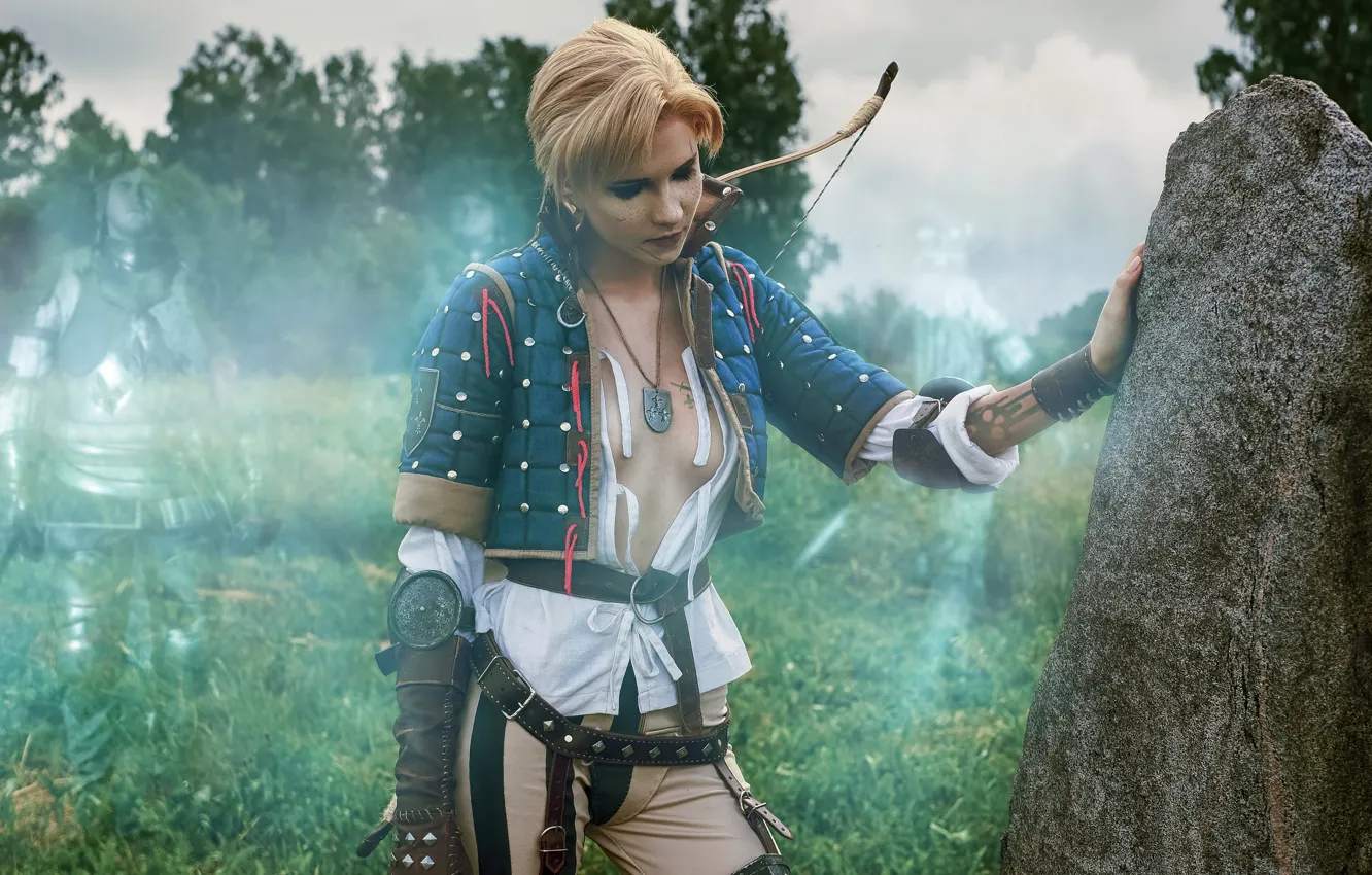 Photo wallpaper girl, The Witcher 2: Assassins of Kings, cosplay, Bianca, Ves, Olga Huck