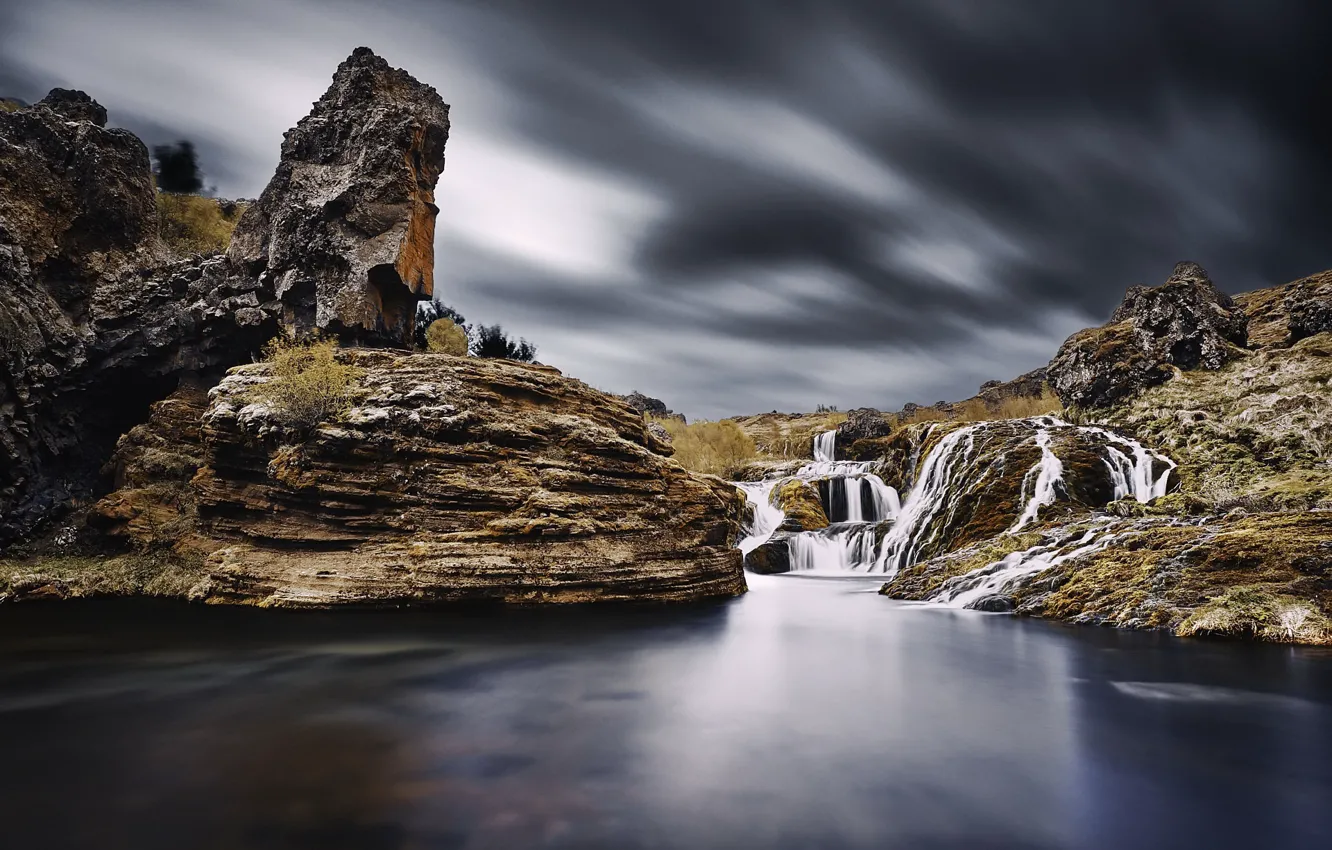 Photo wallpaper landscape, nature, Gjain Islande