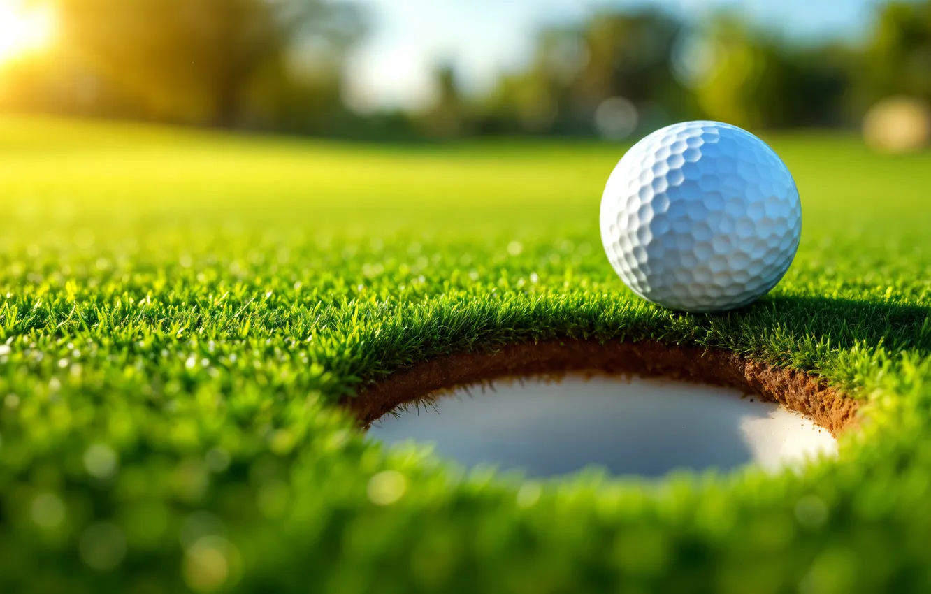 Photo wallpaper golf, close-up, sports