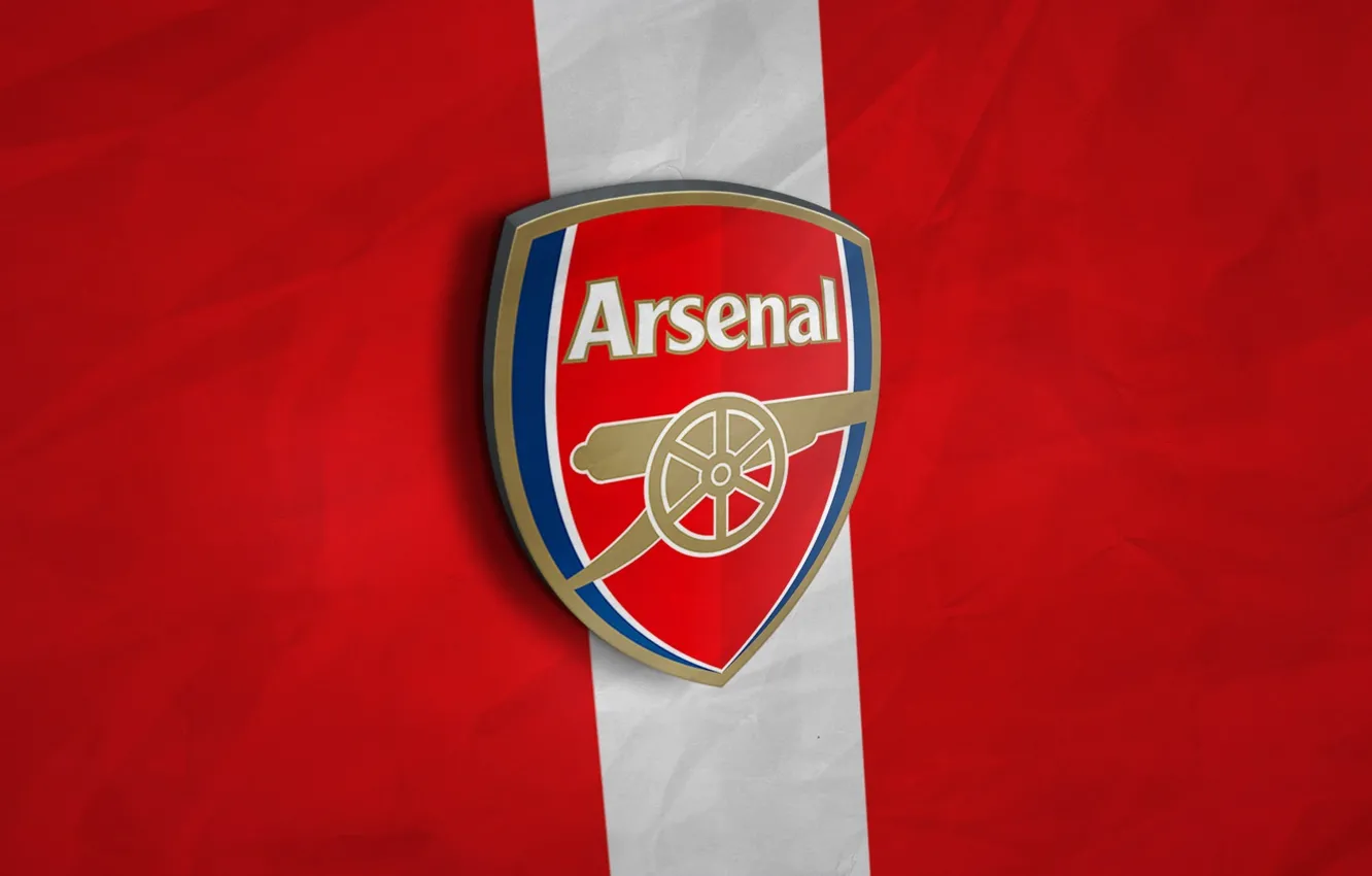 Photo wallpaper wallpaper, sport, football, Arsenal, Premier League, England, 3D logo