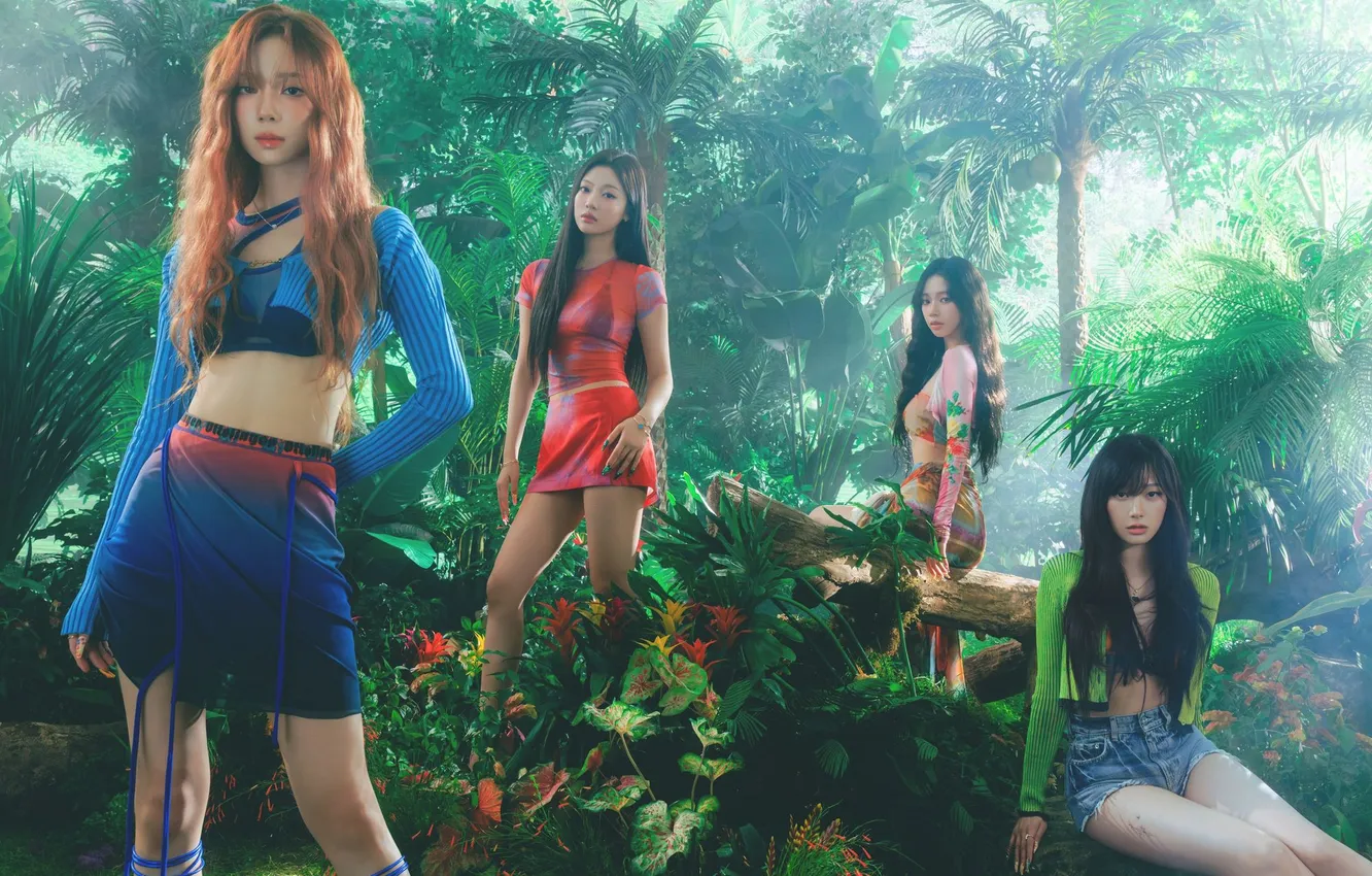 Photo wallpaper Music, girls, K-Pop, Korean women