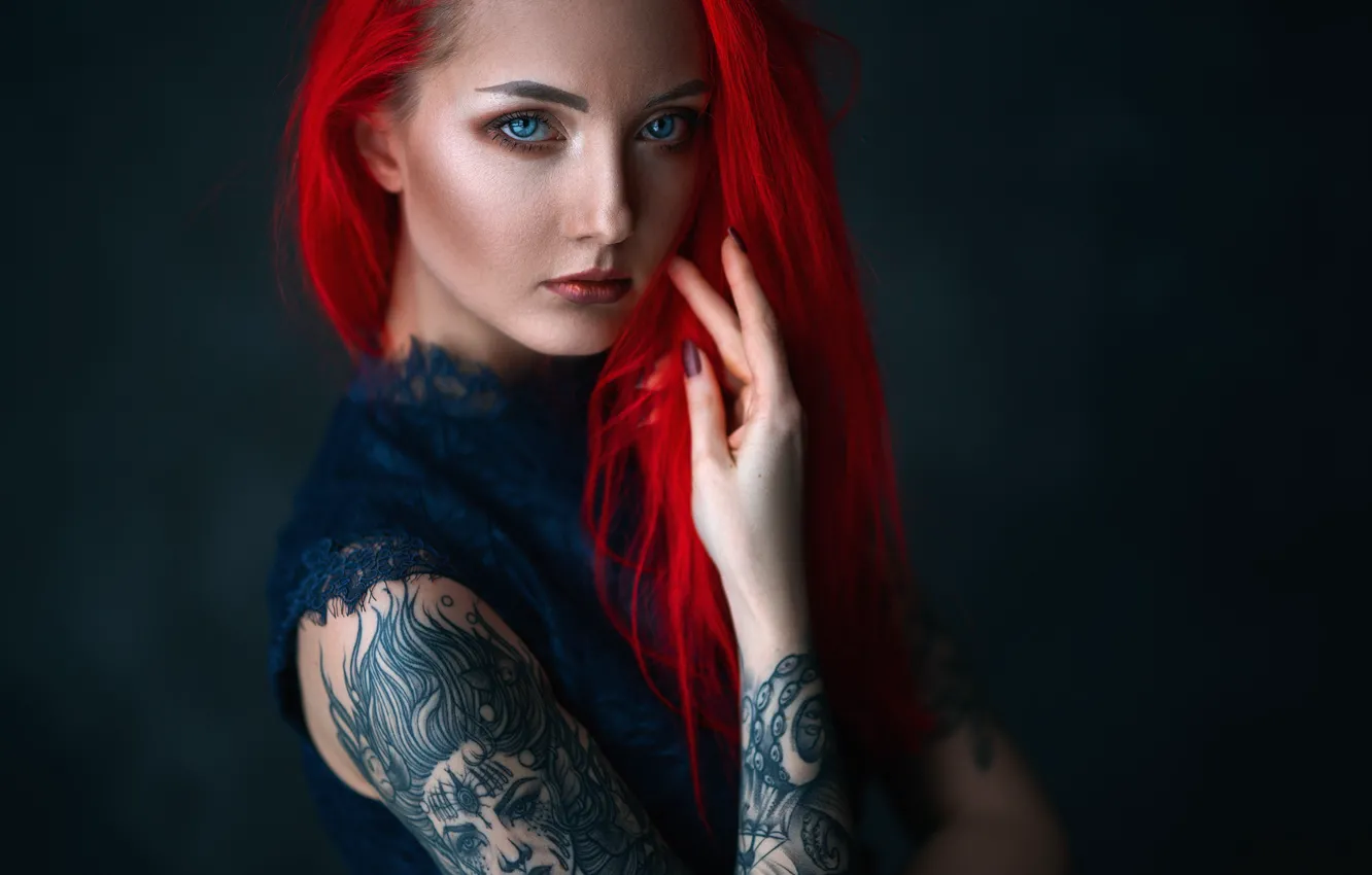 Photo wallpaper color, tattoo, sponge, Alex, Kustarev Maxim