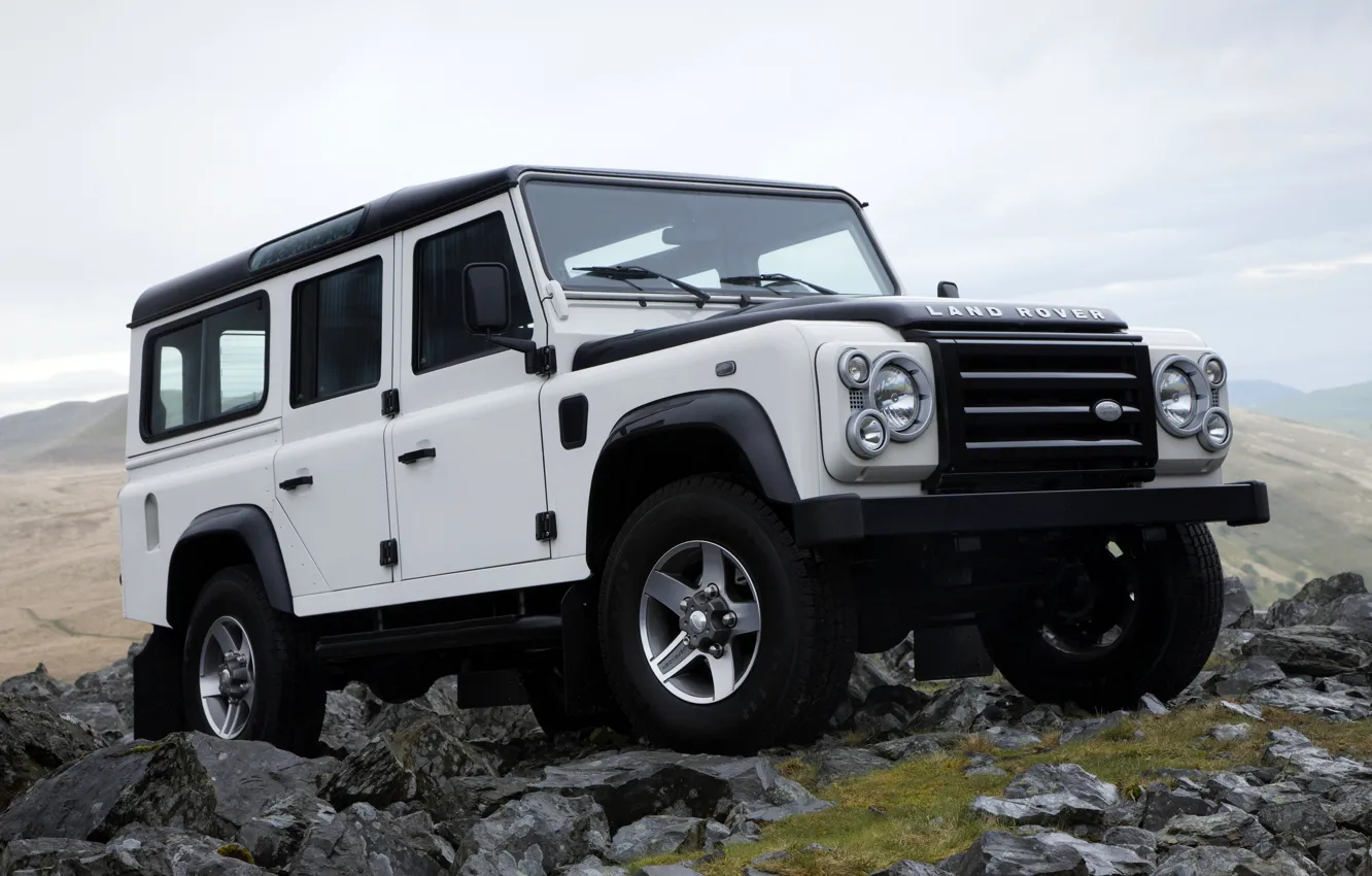 Photo wallpaper SUV, Land Rover, 2009, Defender, Limited Edition