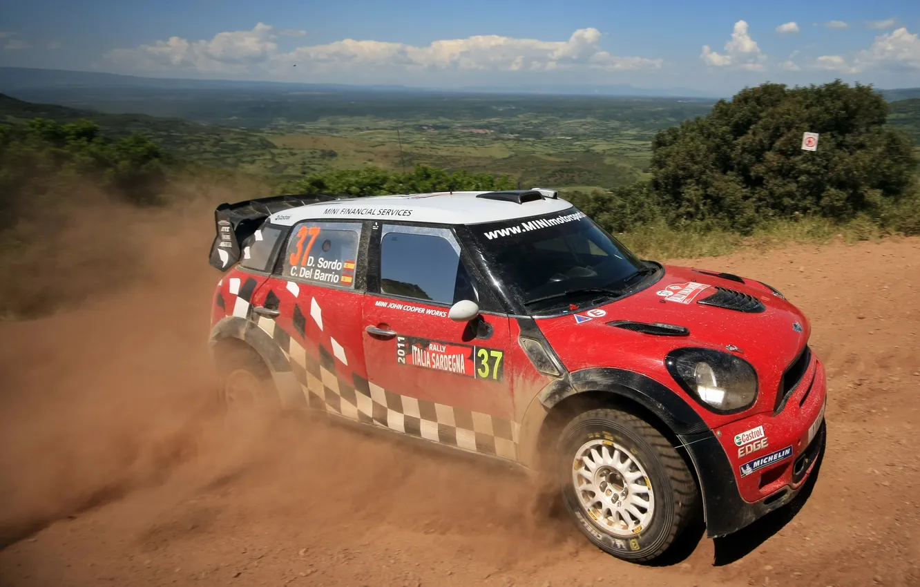 Photo wallpaper Countryman, WRC, John Cooper Works