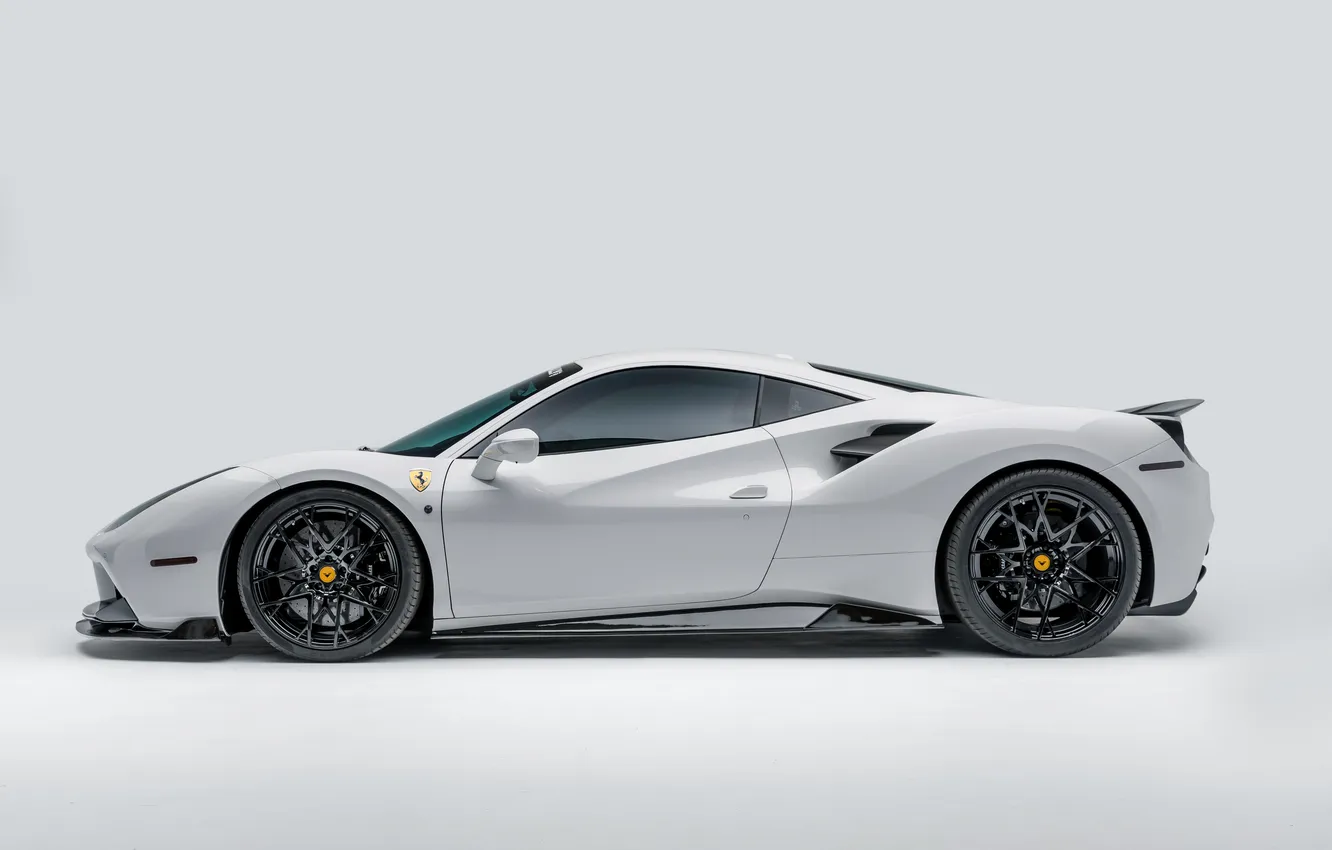 Photo wallpaper Ferrari, 488, Vorsteiner Ferrari 488 Diavolo Aero Program