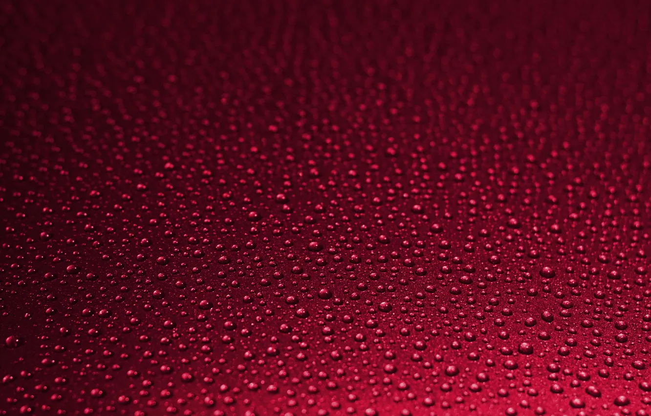 Photo wallpaper water, drops, macro, surface