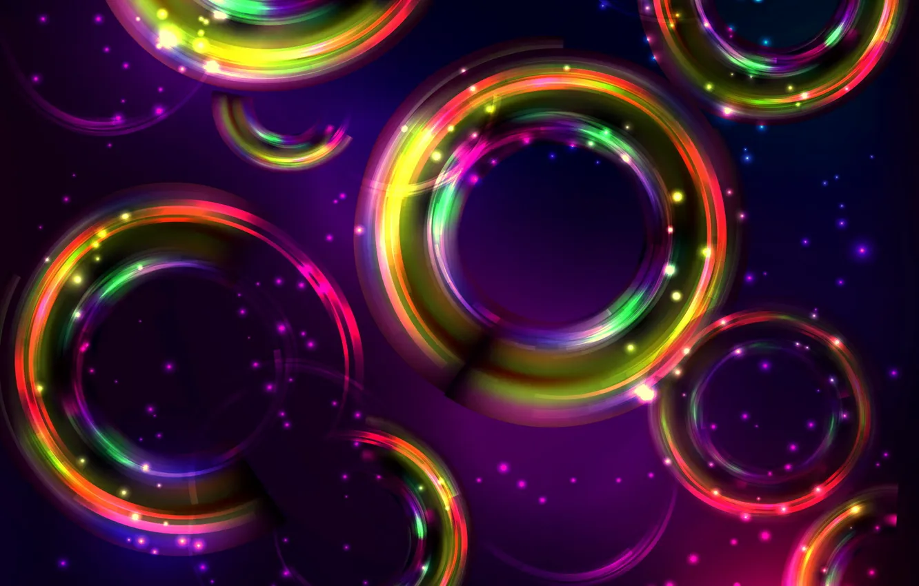 Photo wallpaper circles, abstraction, background, colors, colorful, abstract, background