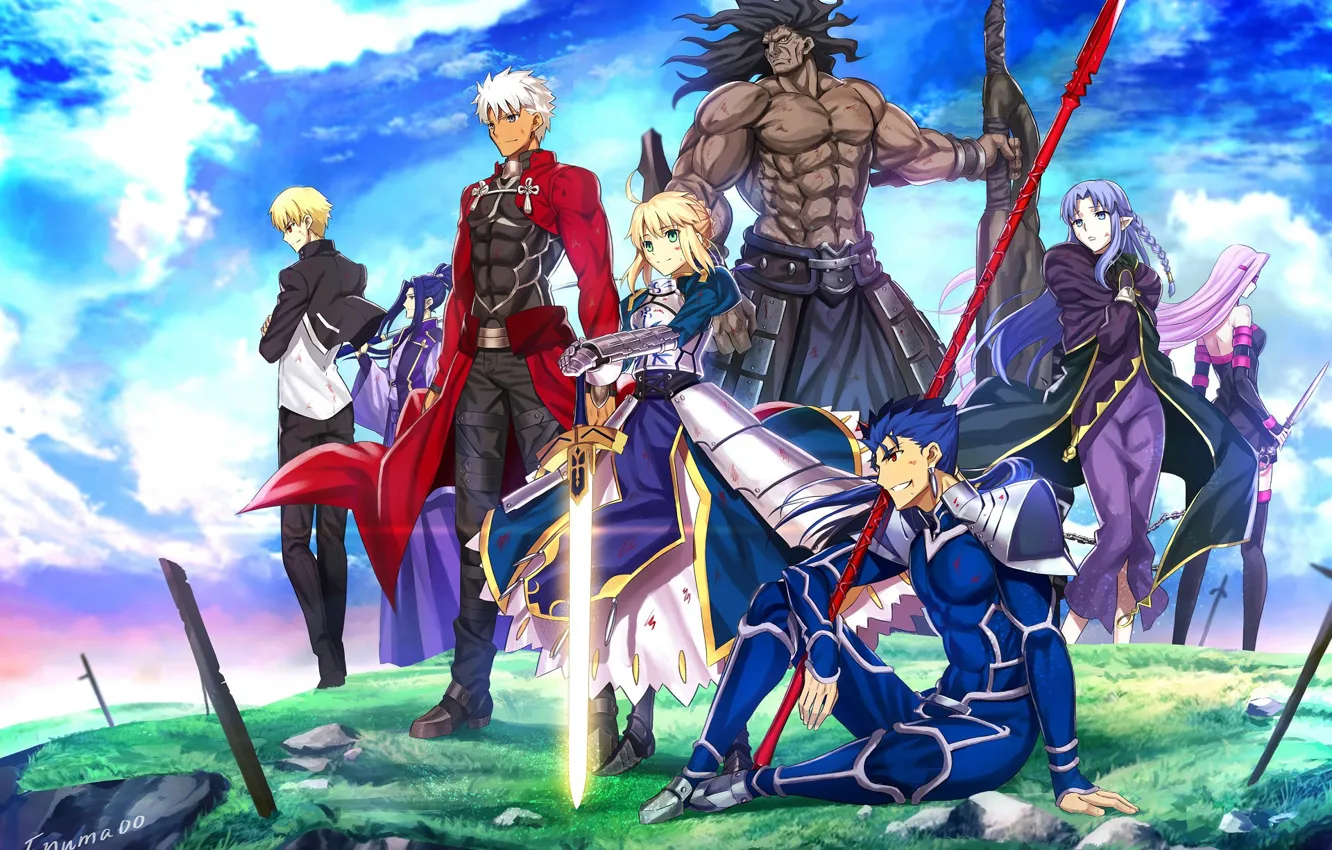 Photo wallpaper anime, characters, Fate stay night, Fate / Stay Night