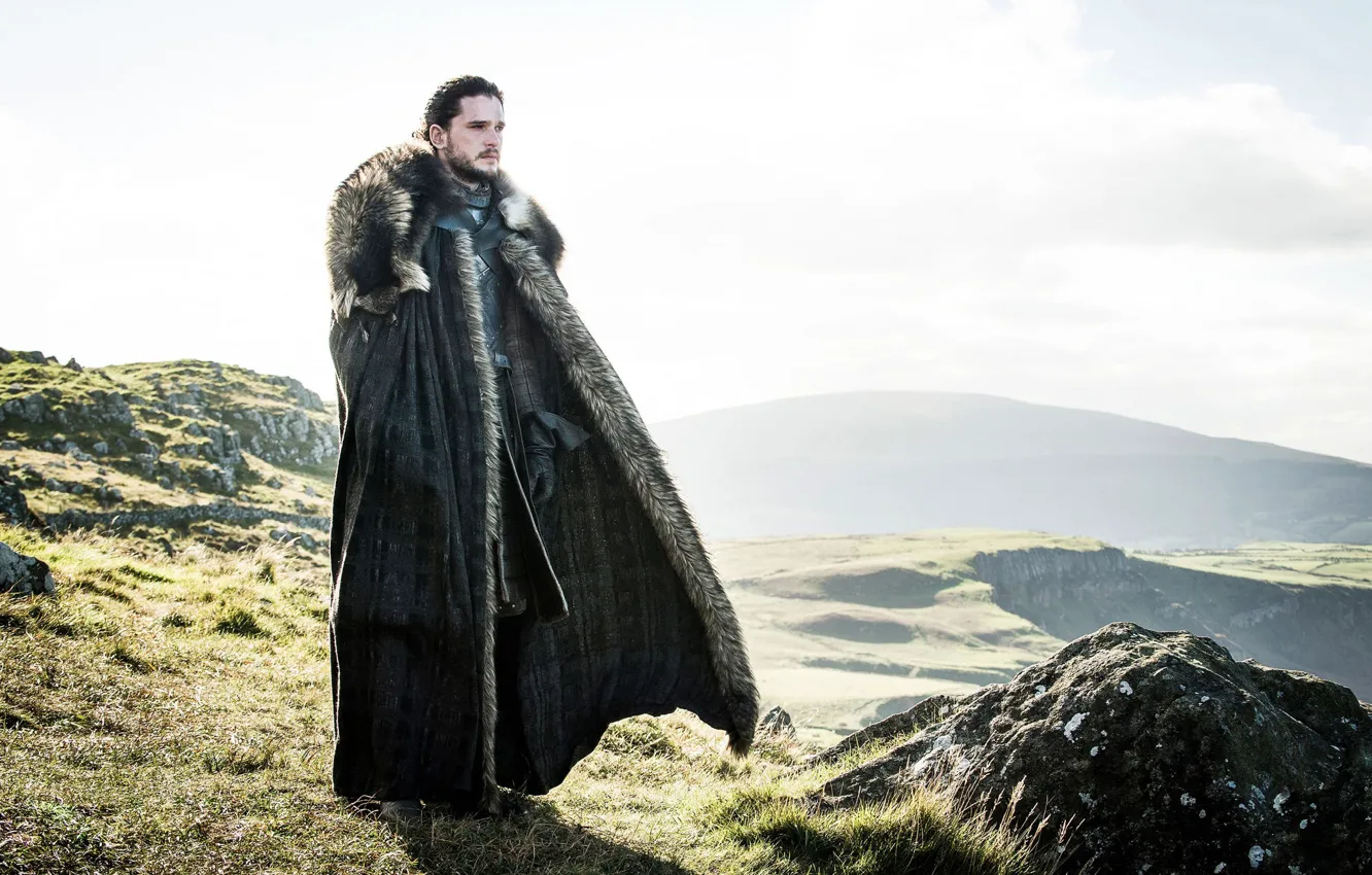 Photo wallpaper the wind, male, Game of Thrones, Game of thrones, Jon Snow, Jon Snow, Kit Harington, …