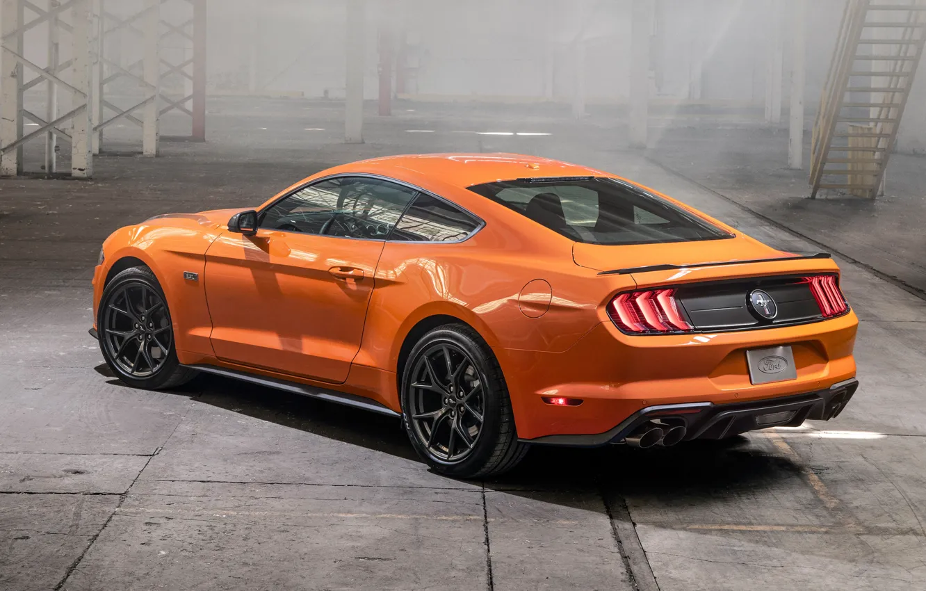 Photo wallpaper Mustang, Ford, EcoBoost, 2020, High Performance Package
