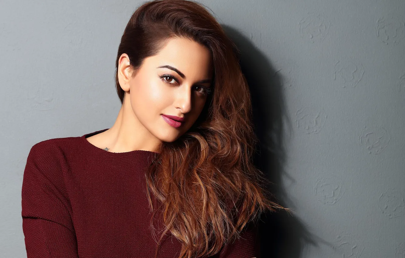 Photo wallpaper girl, hot, sexy, eyes, smile, beautiful, figure, model