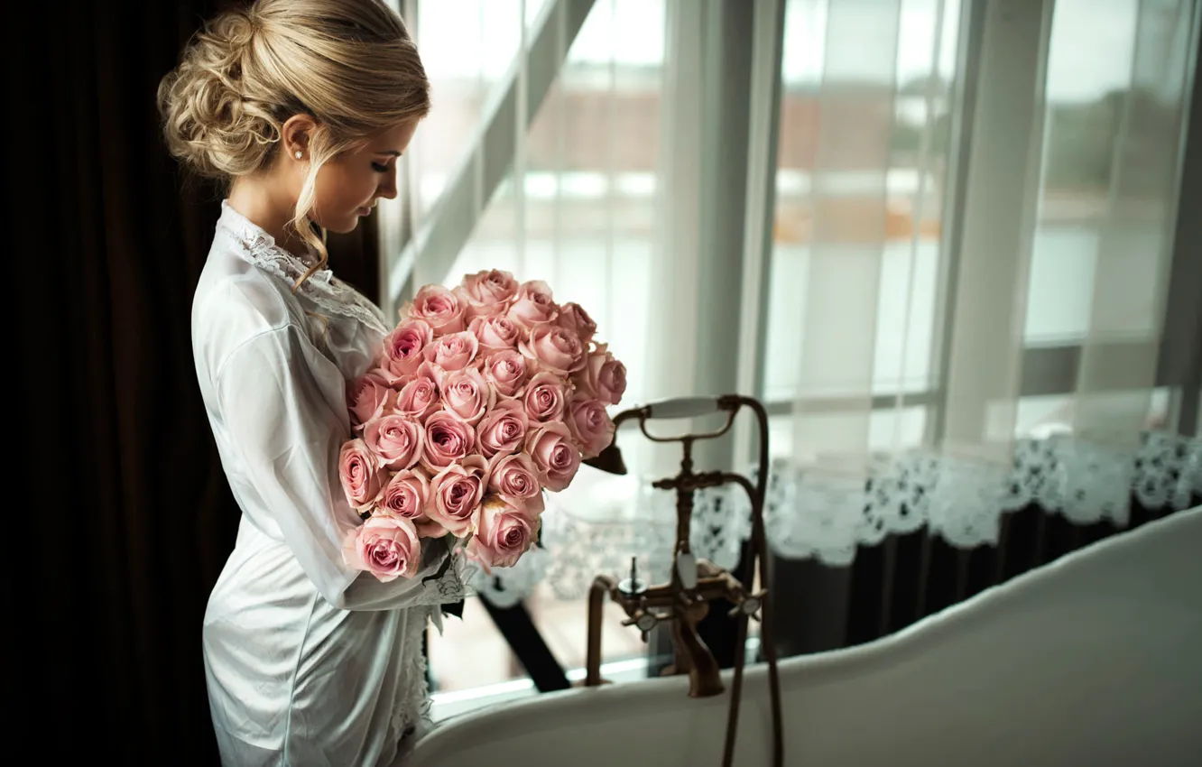 Photo wallpaper bouquet, the bride, Riga, Latvia, Wedding morning, ⭐⭐⭐⭐⭐⭐Janis Balcuns ⭐⭐⭐⭐⭐⭐