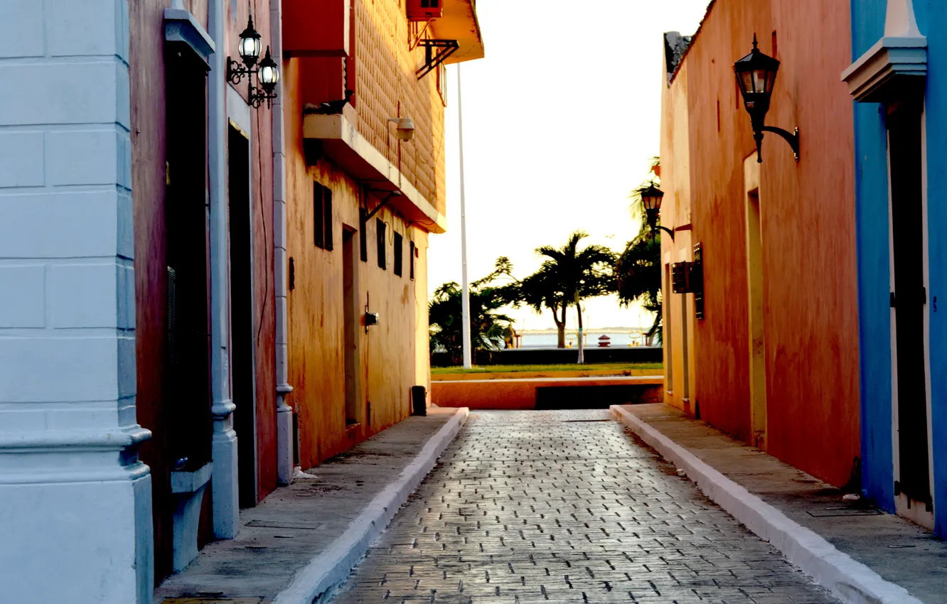 Photo wallpaper Mexico, colonial, History