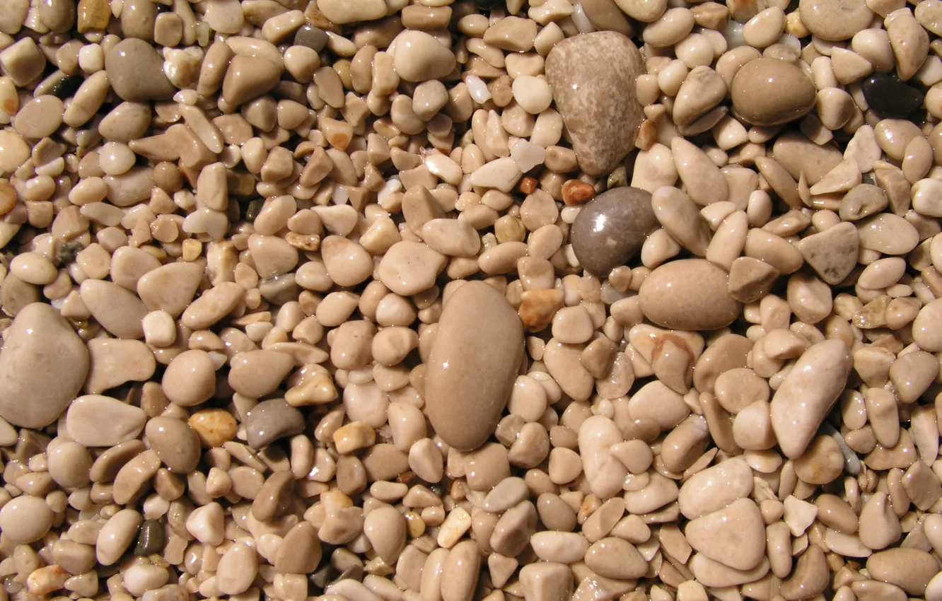 Photo wallpaper pebbles, texture, textures, background desktop, tiny pebbles