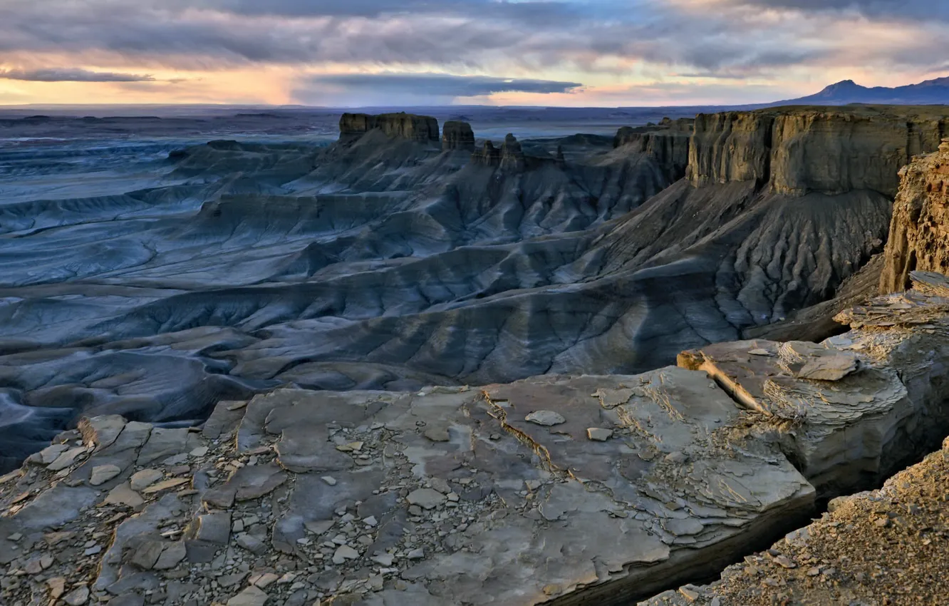 Photo wallpaper mountains, United States, Utah, Wayne