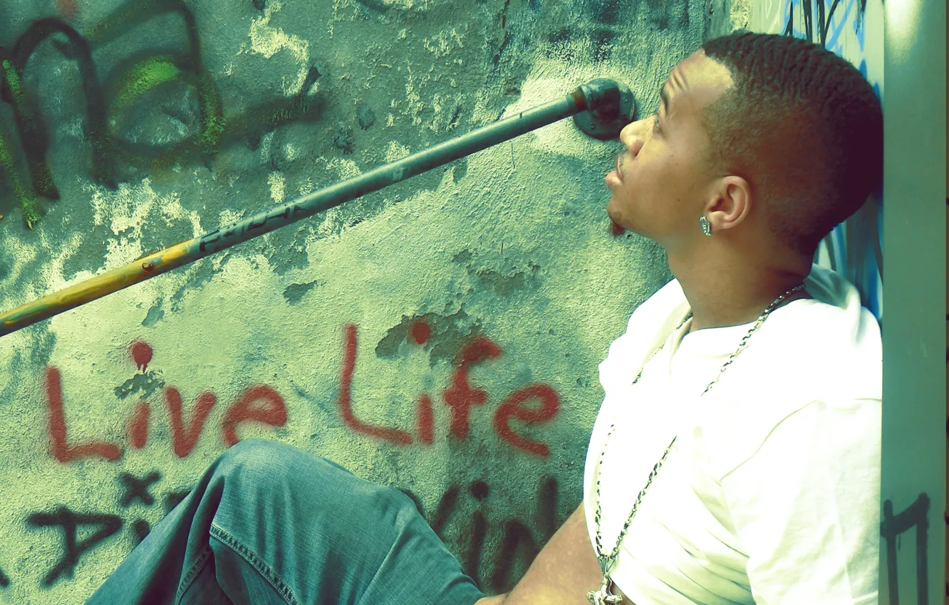 Photo wallpaper sexy, life, man, boy, live, guy, Story, living