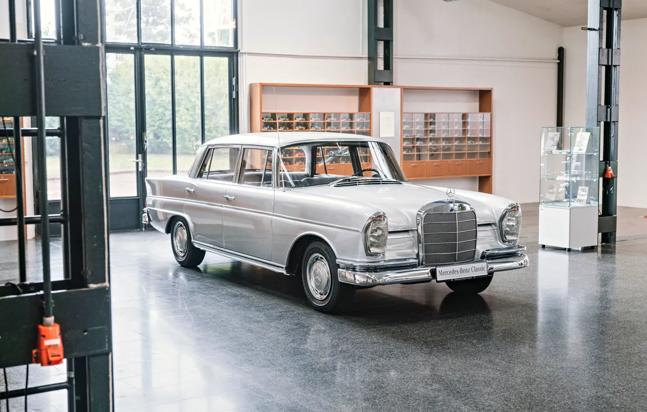 Photo wallpaper Mercedes Benz, classic car, 300 SE
