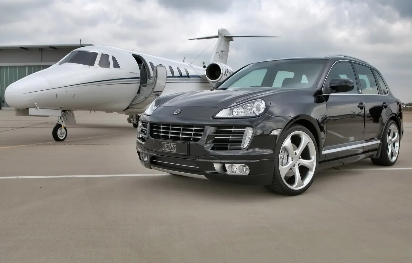 Photo wallpaper Porsche, power, Hamann, the plane