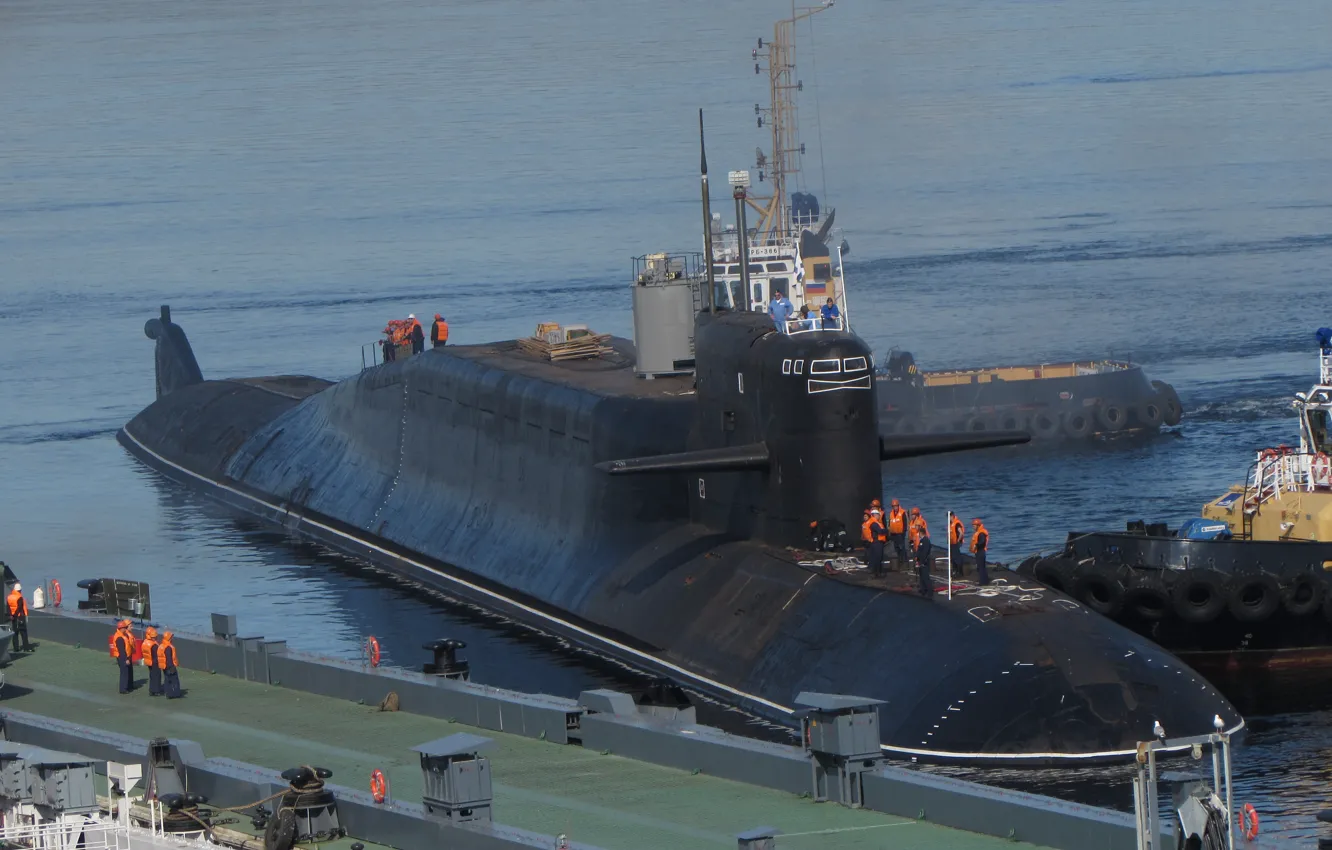 Photo wallpaper Navy, nuclear submarine, SSBN, Novomoskovsk