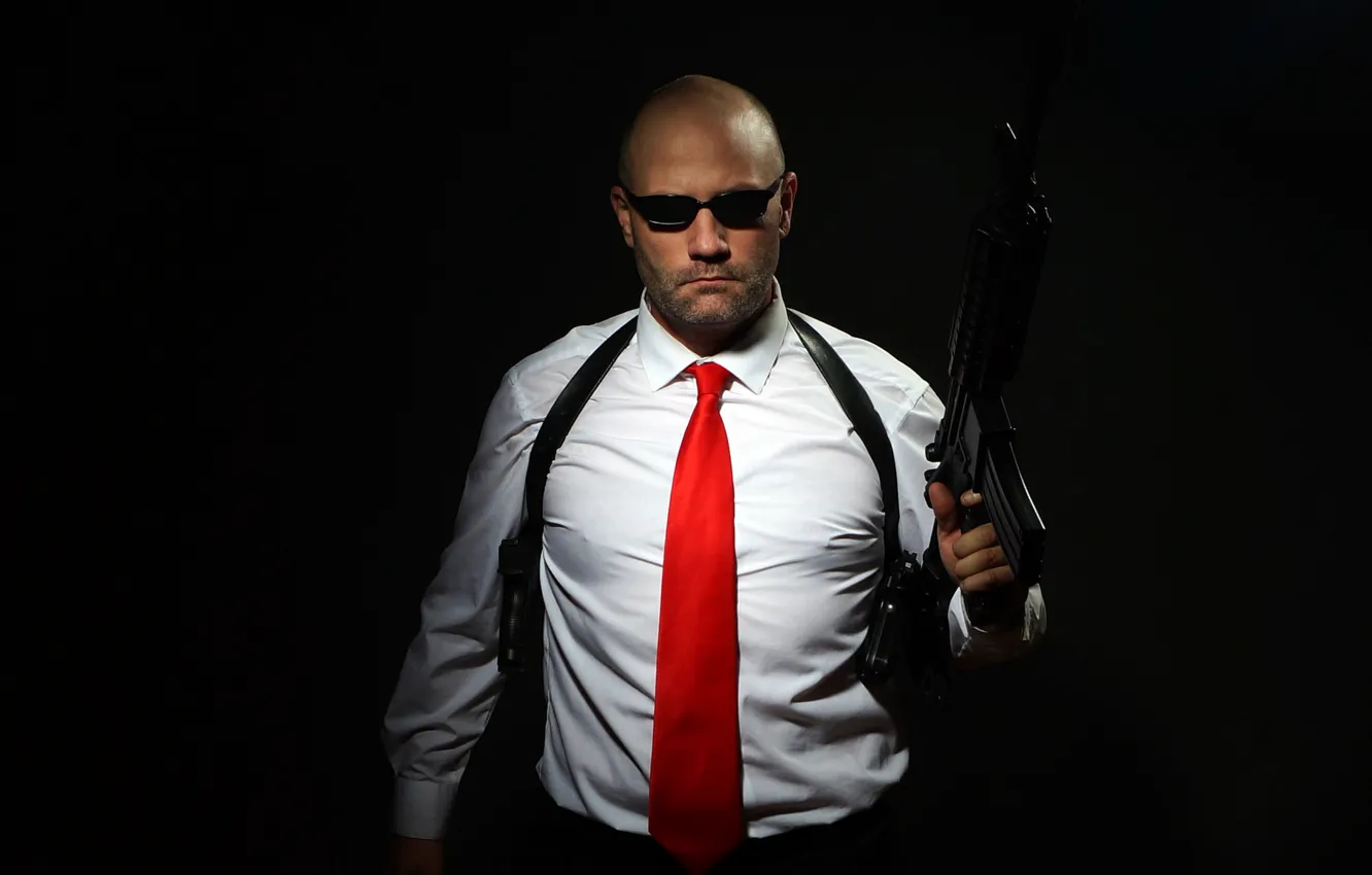 Photo wallpaper weapons, background, people