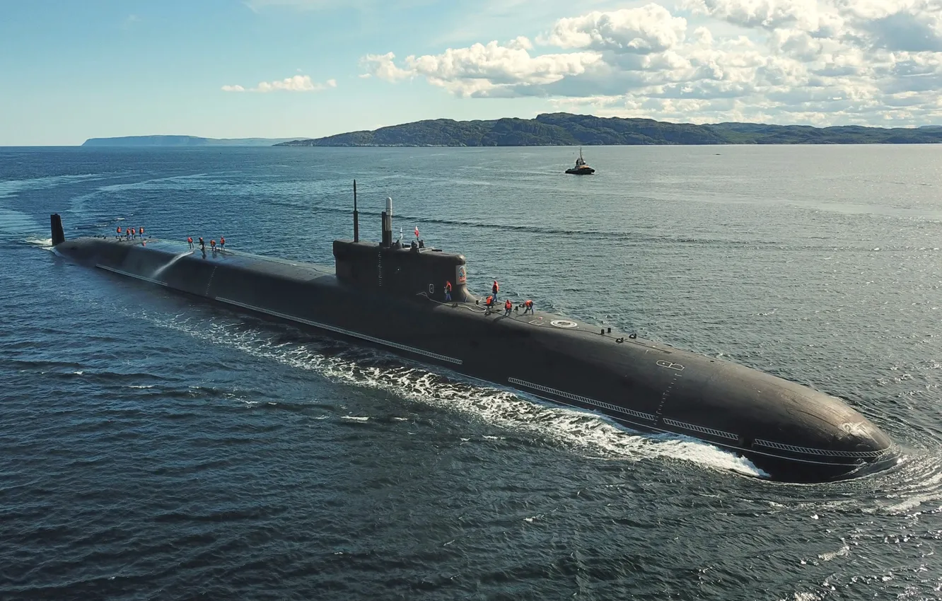 Photo wallpaper cruiser, underwater, atomic, Prince Vladimir "