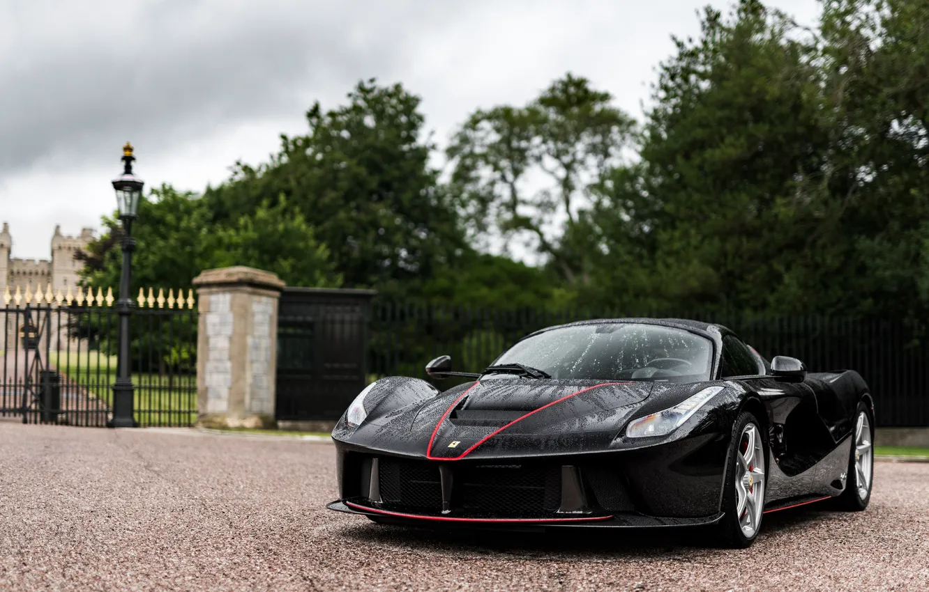 Photo wallpaper Ferrari LaFerrari, Aperta, Ferrari Jeep Has Open