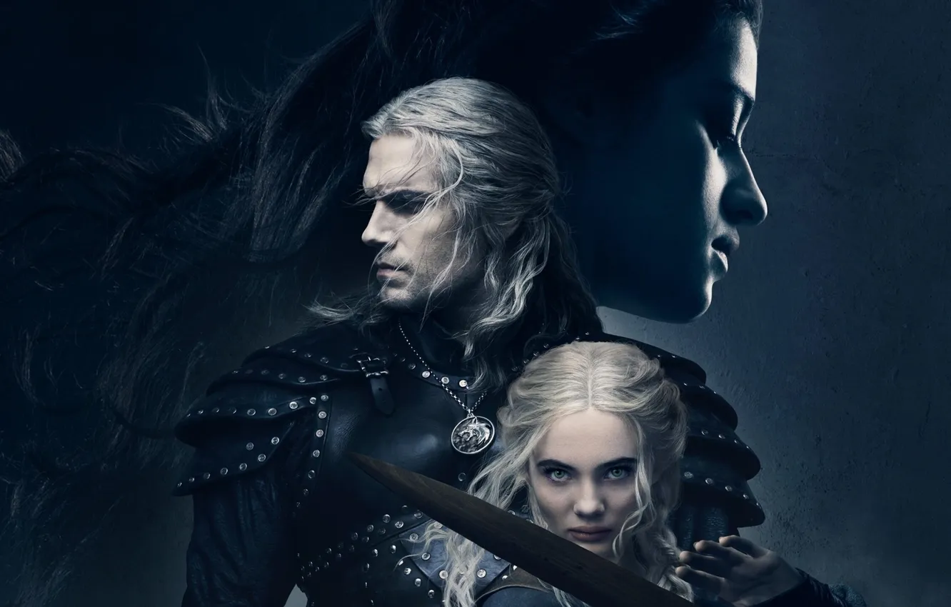 Photo wallpaper The Witcher, movie, Characters, tv series