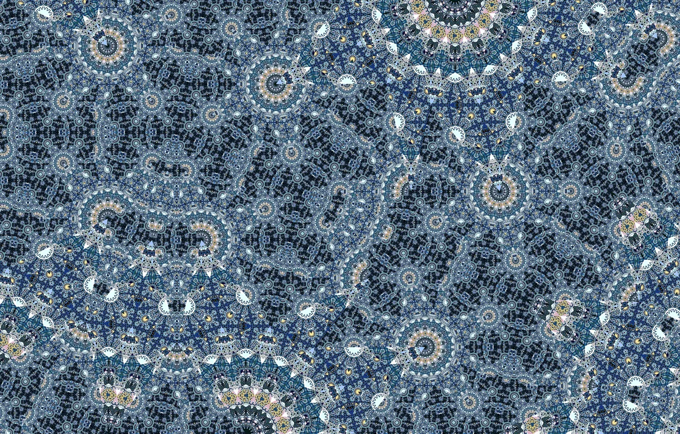 Photo wallpaper Pattern, Background, Blue