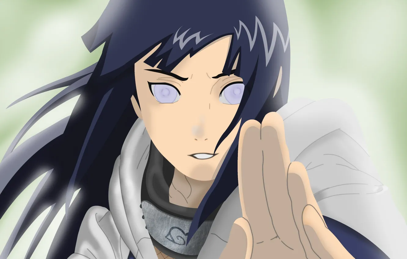 Photo wallpaper girl, anime, art, Naruto, Naruto, Hinata, Hyuuga Hinata