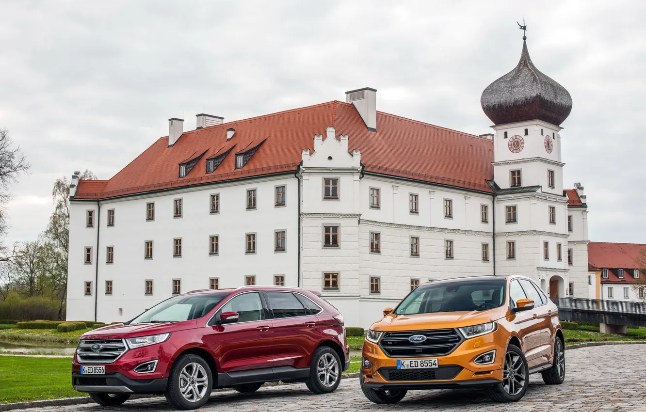 Photo wallpaper Ford, Ford, Edge, crossover, edge