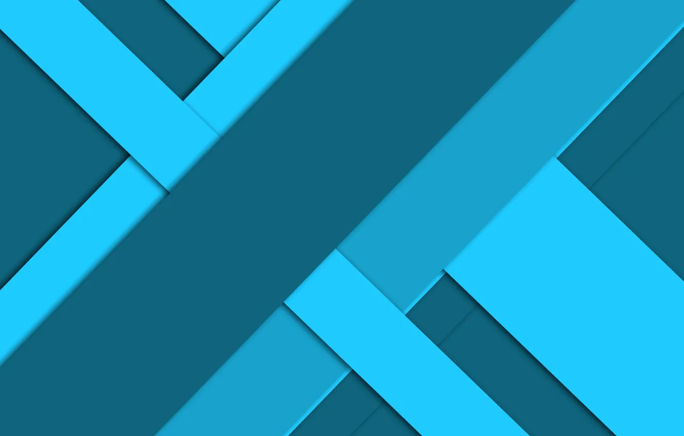 Photo wallpaper line, blue, geometry, design, material