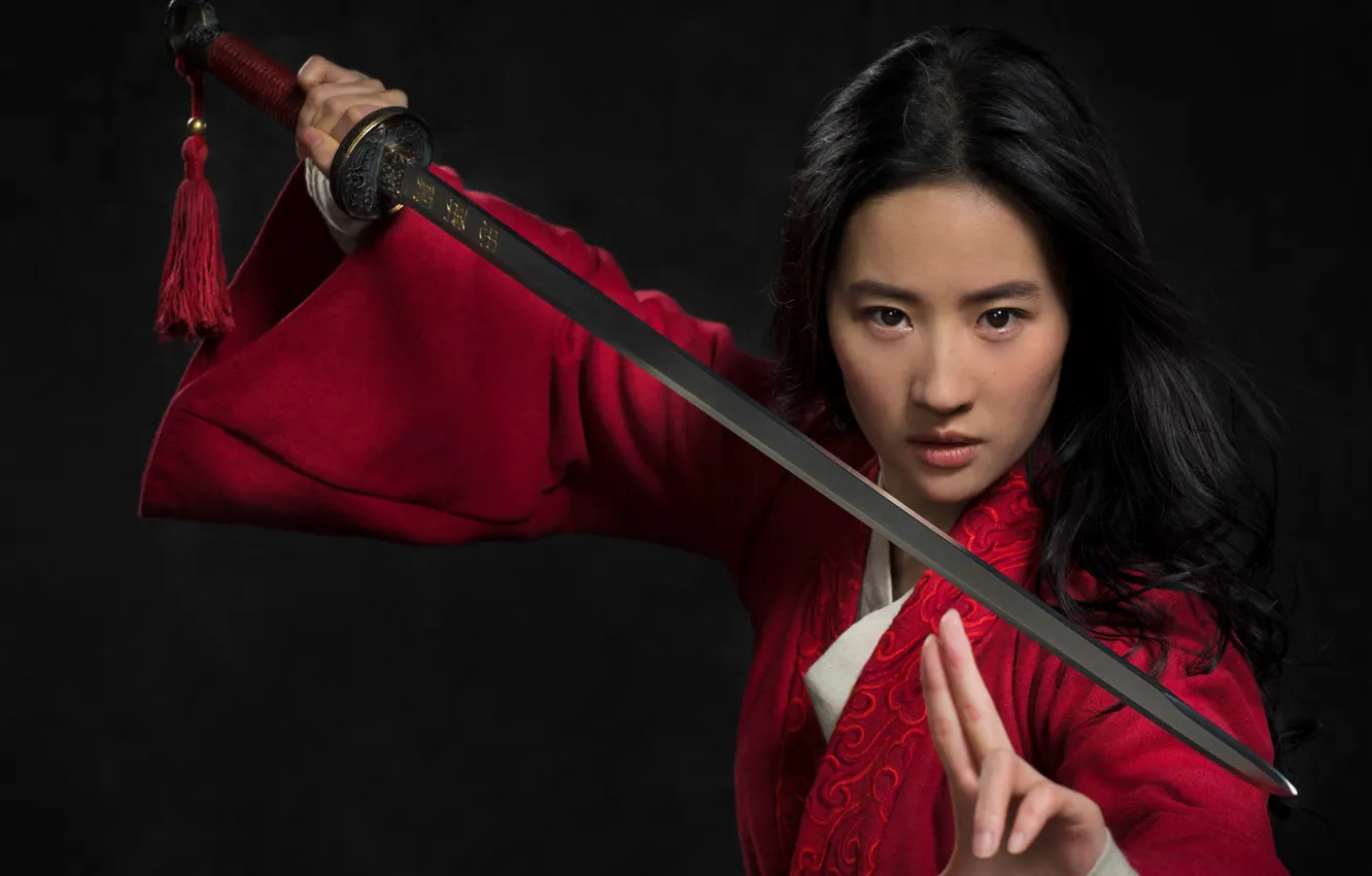Photo wallpaper poster, Mulan, Vicki Zhao, Vicki Zhao, Yifei Liu