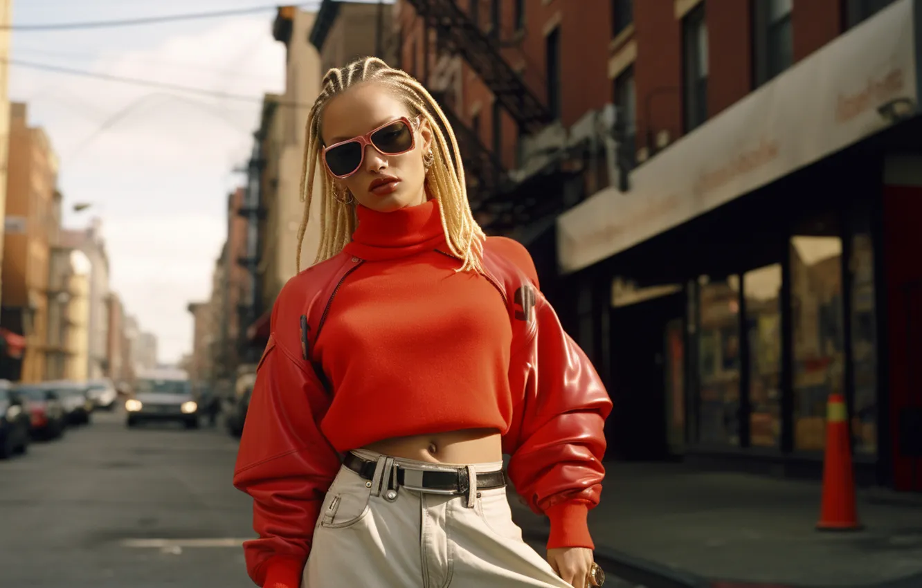 Photo wallpaper fashion, beauty, person, Exploring, absurdist, gen-z