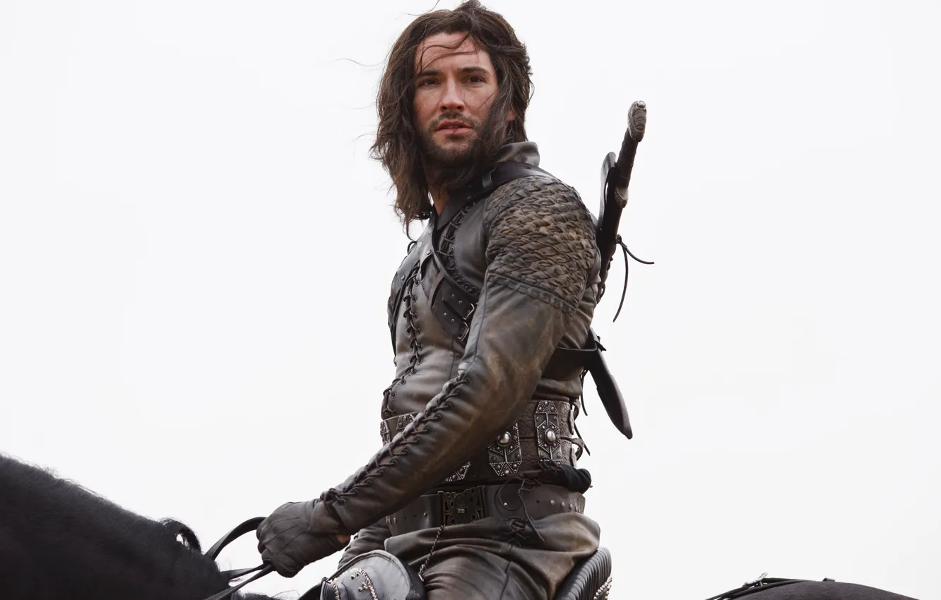 Photo wallpaper look, pose, the series, Merlin, Merlin, Tom Ellis, Tom Ellis, king Centred