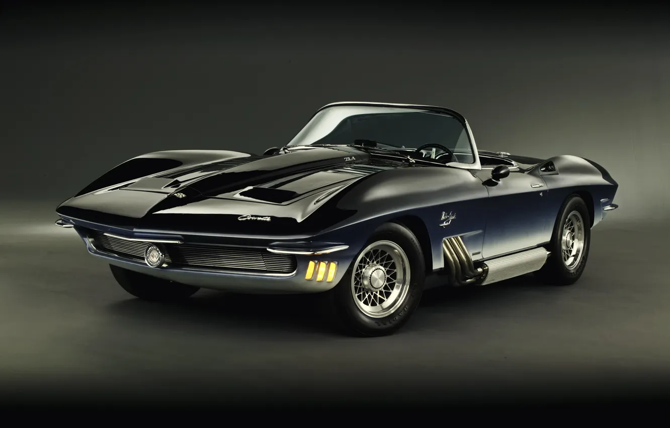 Photo wallpaper Concept, Corvette, Chevrolet, Chevrolet, Corvette, 1962, Mako Shark