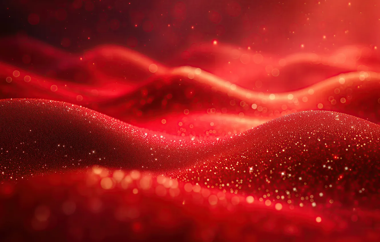Photo wallpaper red, sand, 25701
