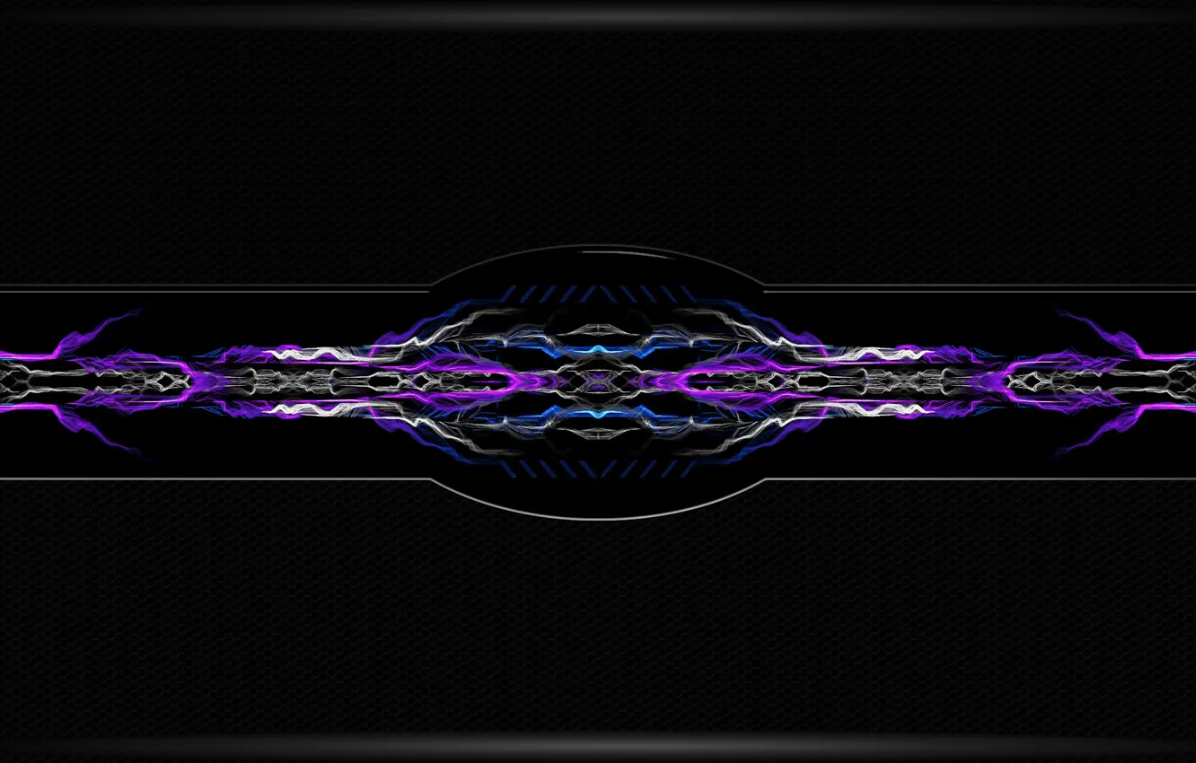 Photo wallpaper line, background, alien mech