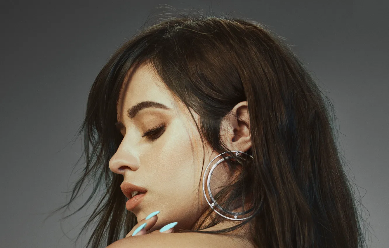 Photo wallpaper It, hair, Camila Hair, makeup, earrings, girl, photo