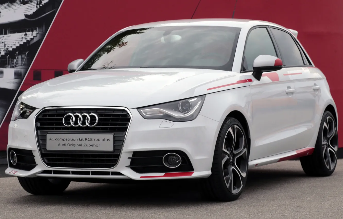 Photo wallpaper car, Audi, Audi, tuning, Front, the front, Sportback, R18 Red Plus